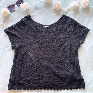 Express lace top